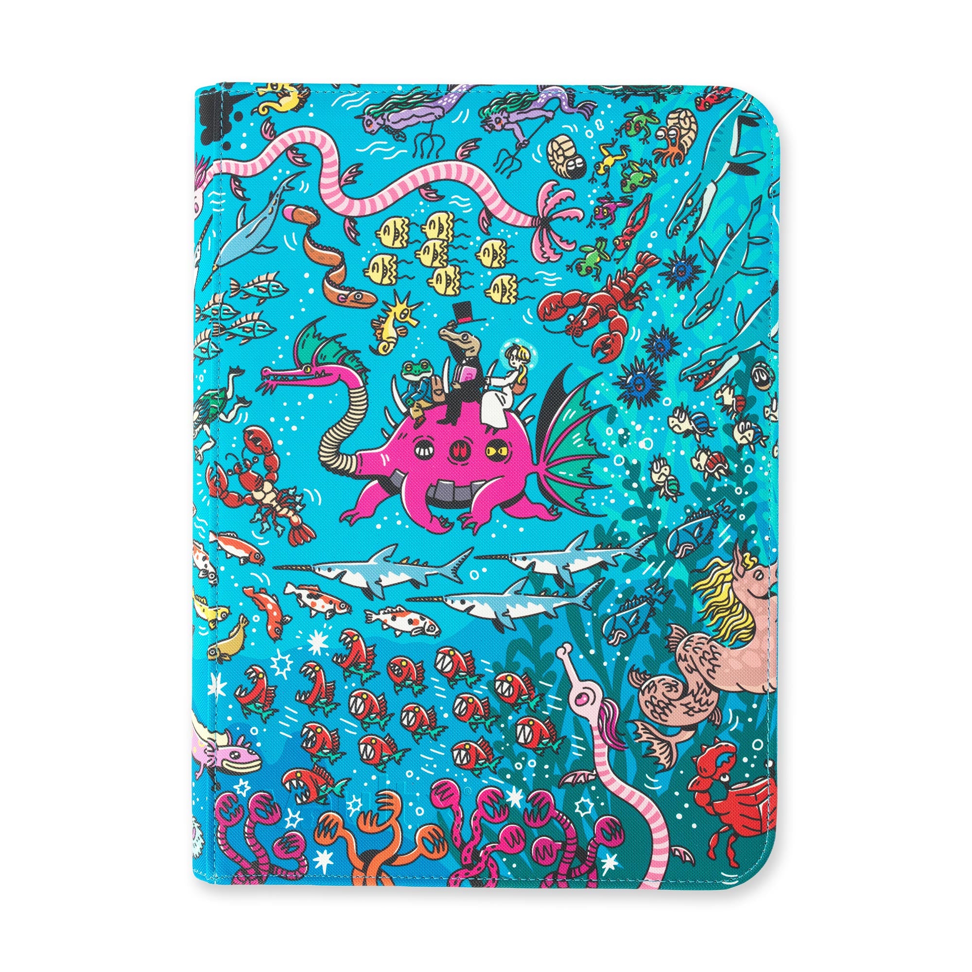 9-Pocket Exo-Tec® Zip Binder Water: Osare – Vault X UK