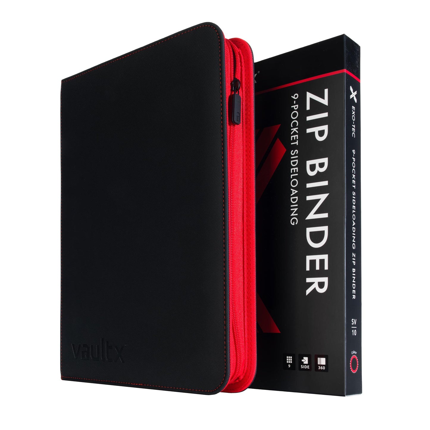 9-Pocket Exo-Tec® Zip Binder SV10