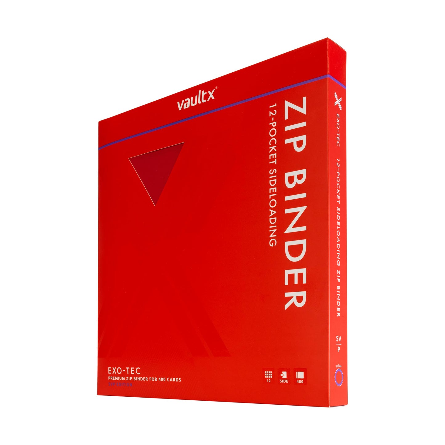 12-Pocket Exo-Tec® Zip Binder SVP