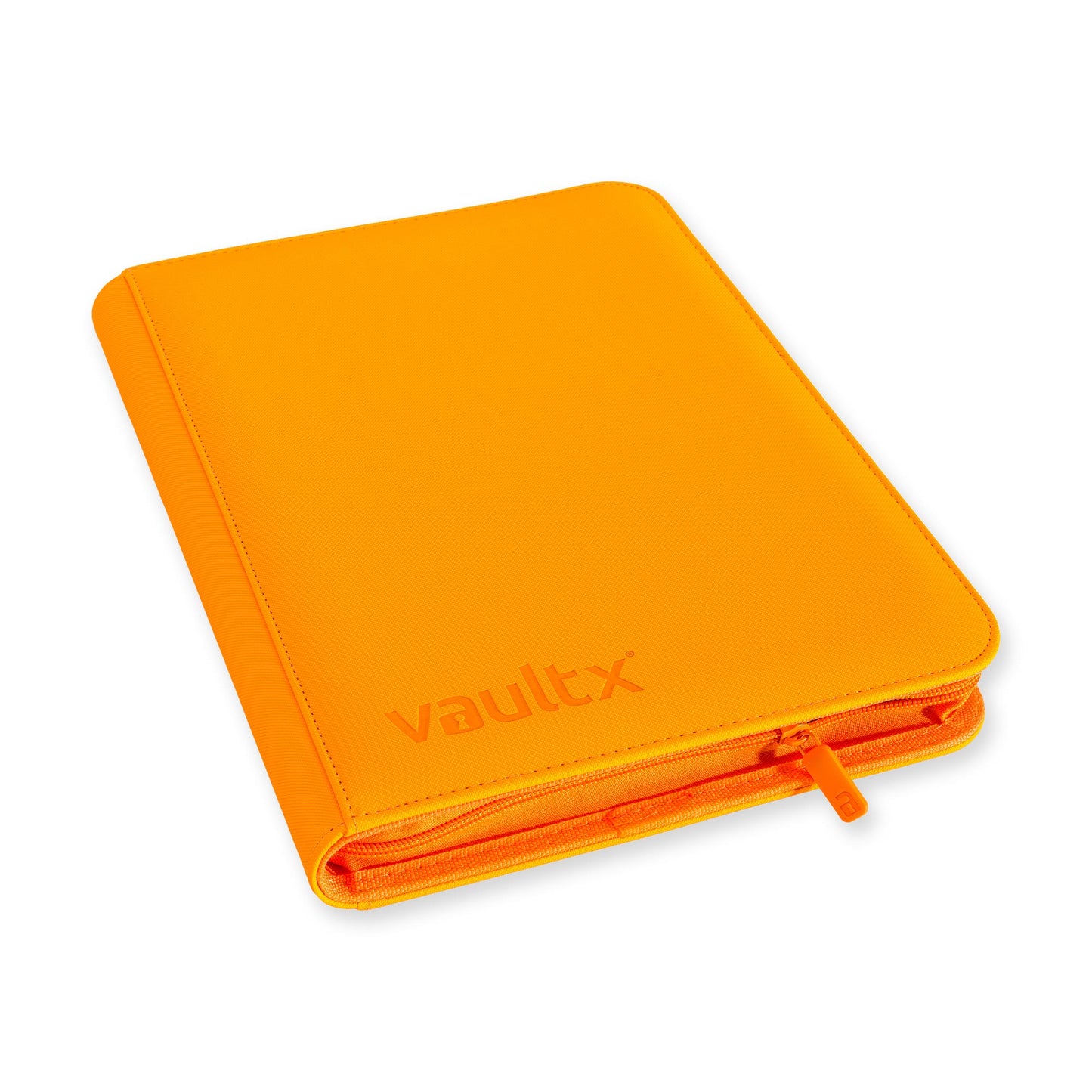 9-Pocket Exo-Tec® Zip Binder Neon Orange