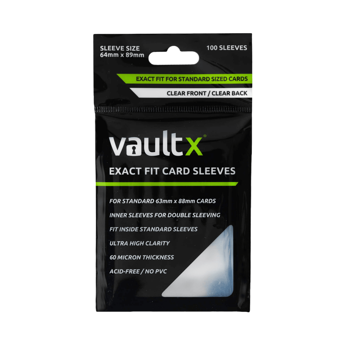 Exact Fit Card Sleeves