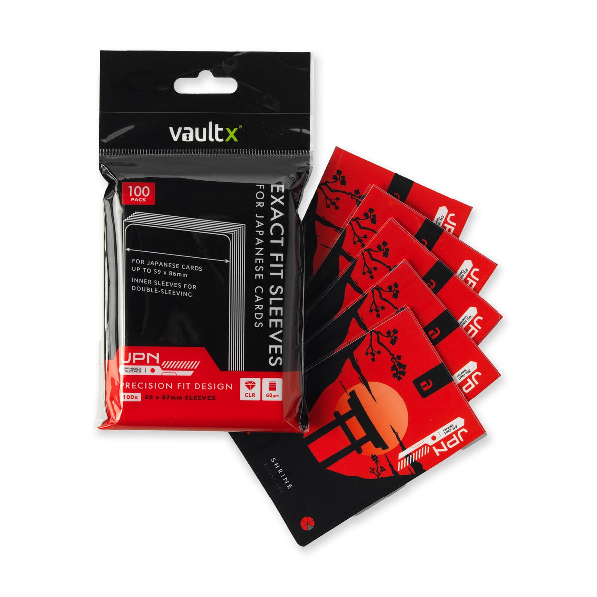 Exact Fit Sleeves for Japanese Size Cards