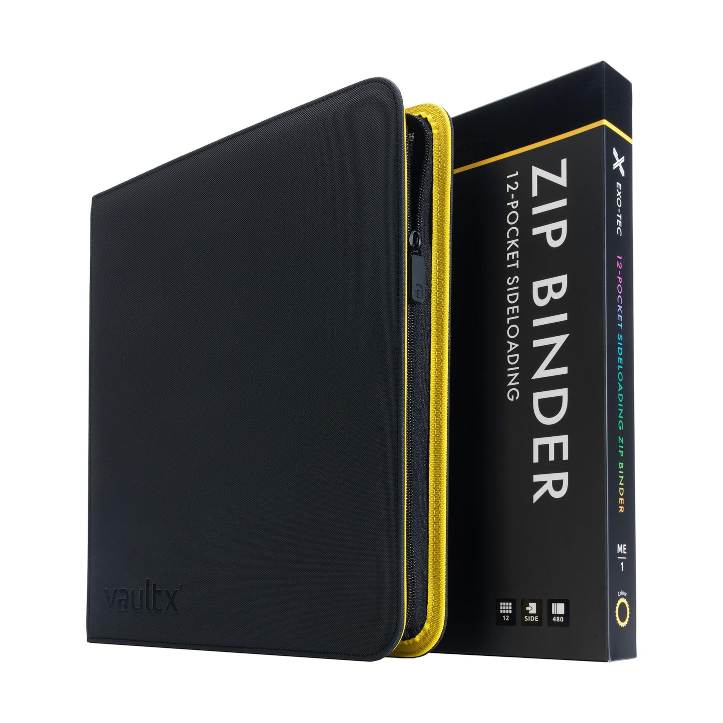 12-Pocket Exo-Tec® Zip Binder ME1