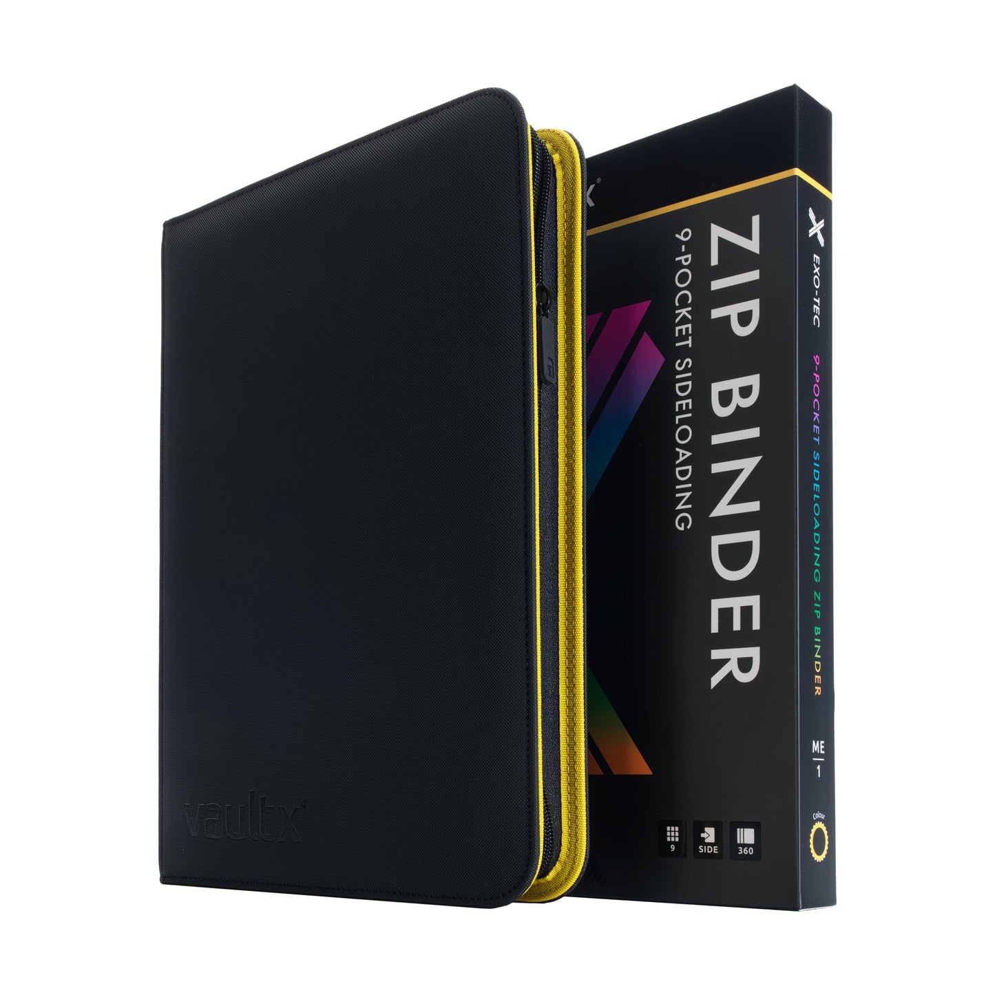 9-Pocket Exo-Tec® Zip Binder ME1
