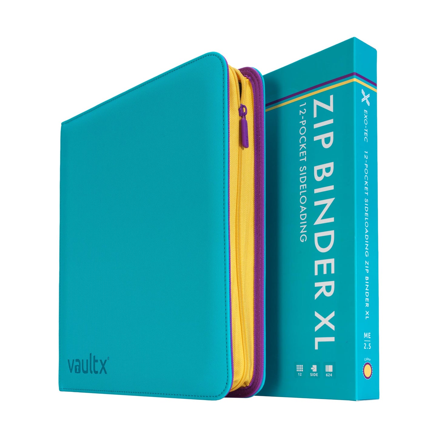 12-Pocket Exo-Tec® Zip Binder XL ME2.5