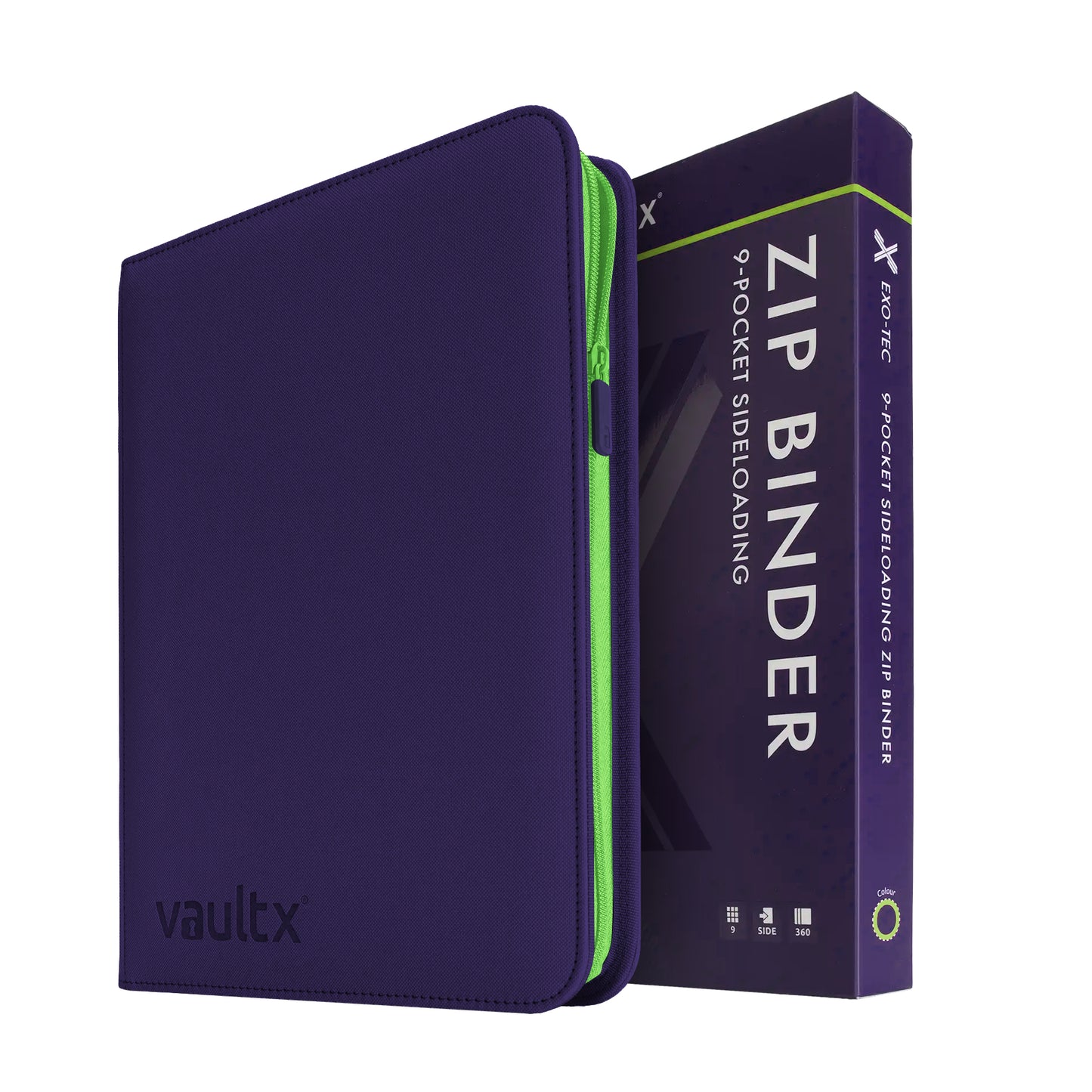 9-Pocket Exo-Tec® Zip Binder SET13