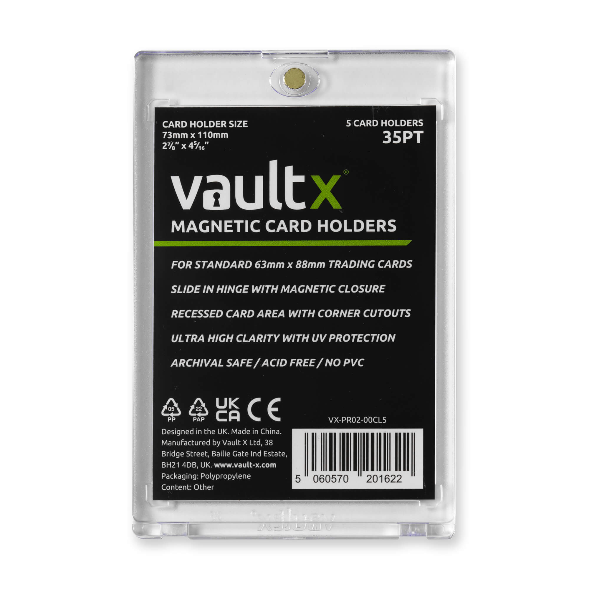 Magnetic Card Holders 35pt – Vault X UK