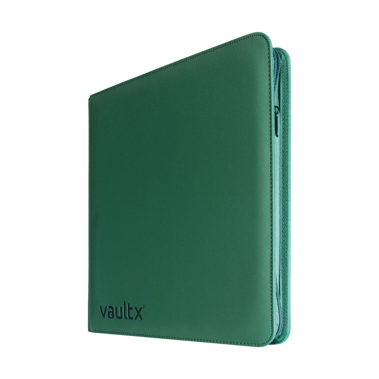 12-Pocket Exo-Tec Zip Binder Metallic Green
