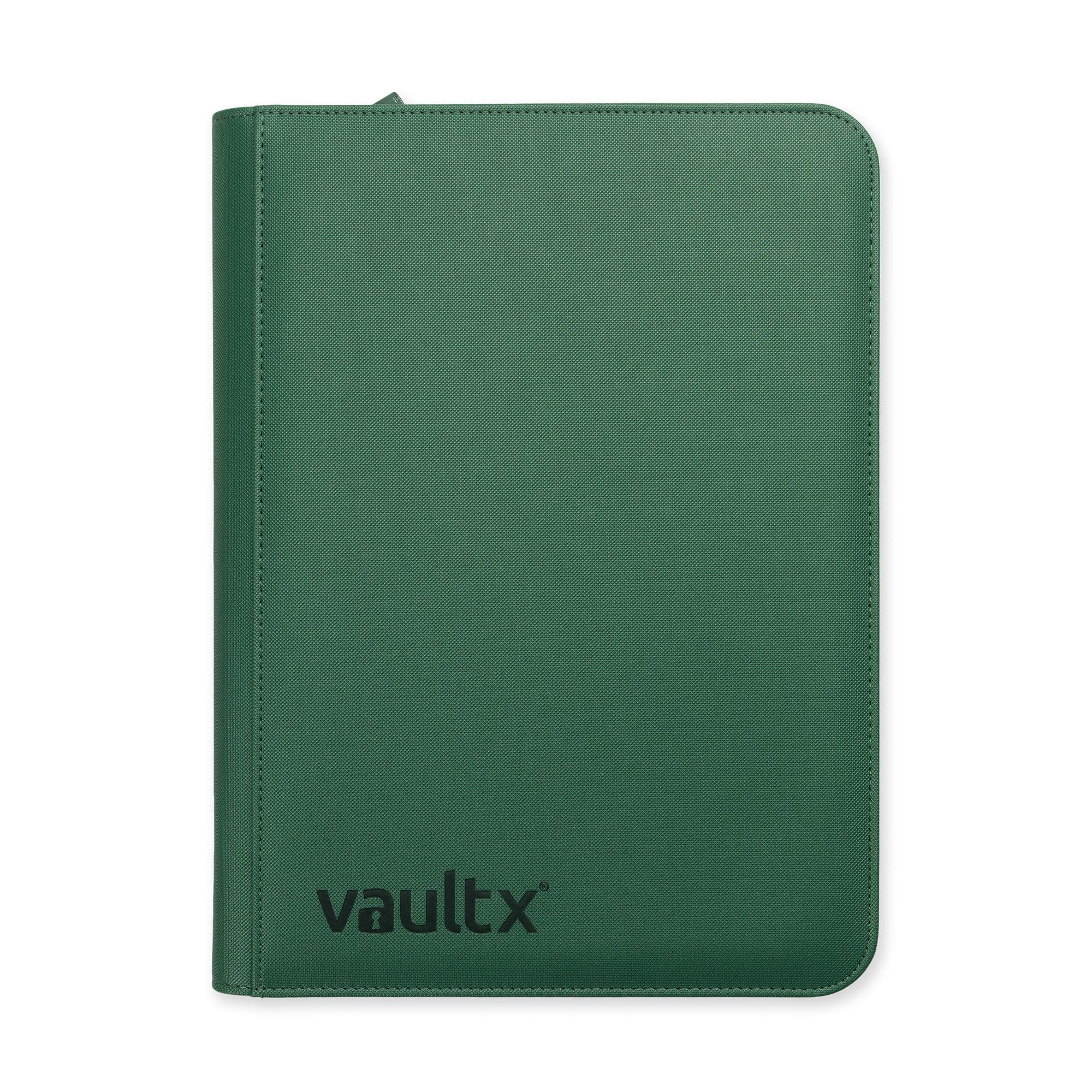 TECHNINE XL 緑色ジャケット 9-Pocket Exo-Tec® Zip Binder Metallic Green – Vault X UK