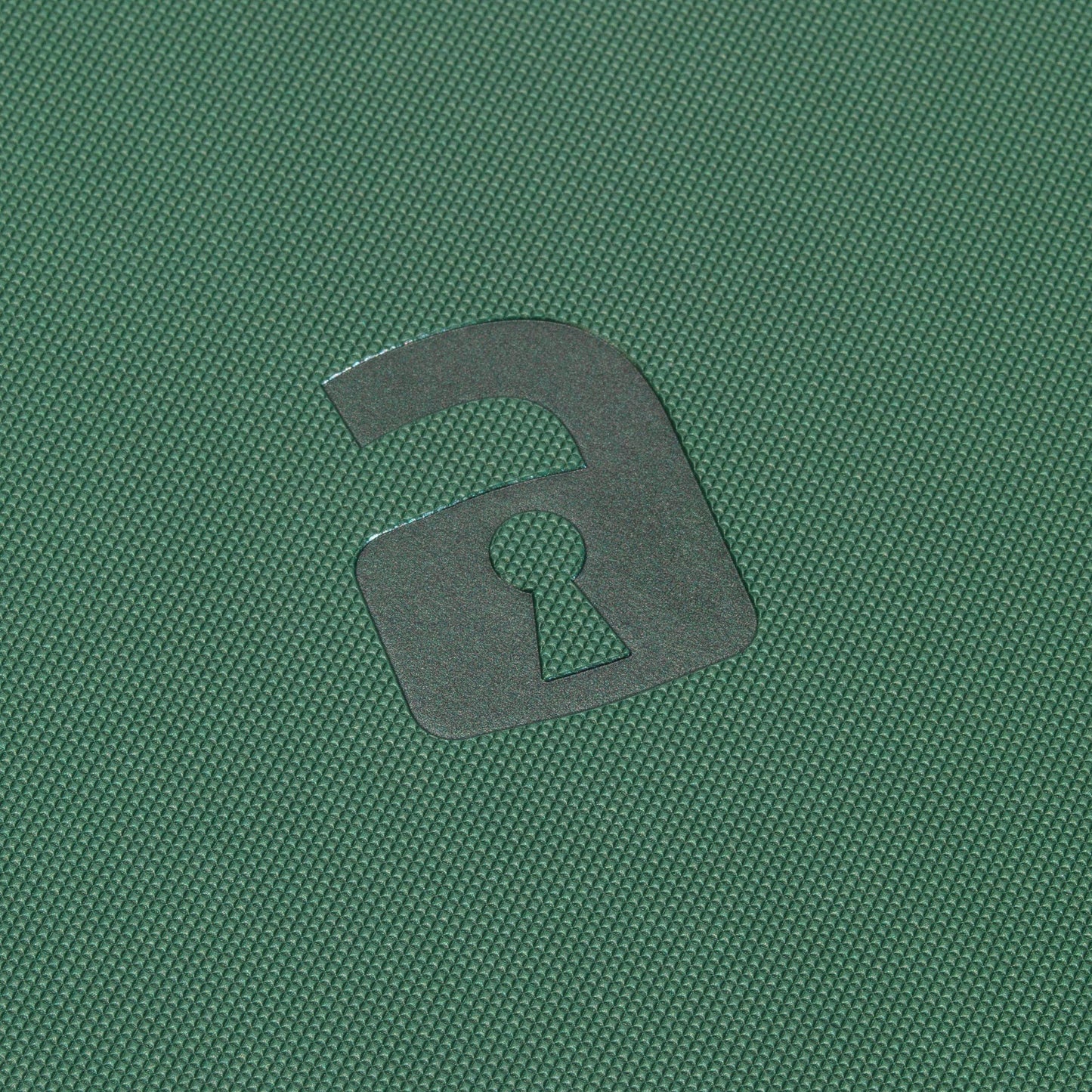 4-Pocket Exo-Tec® Zip Binder Metallic Green
