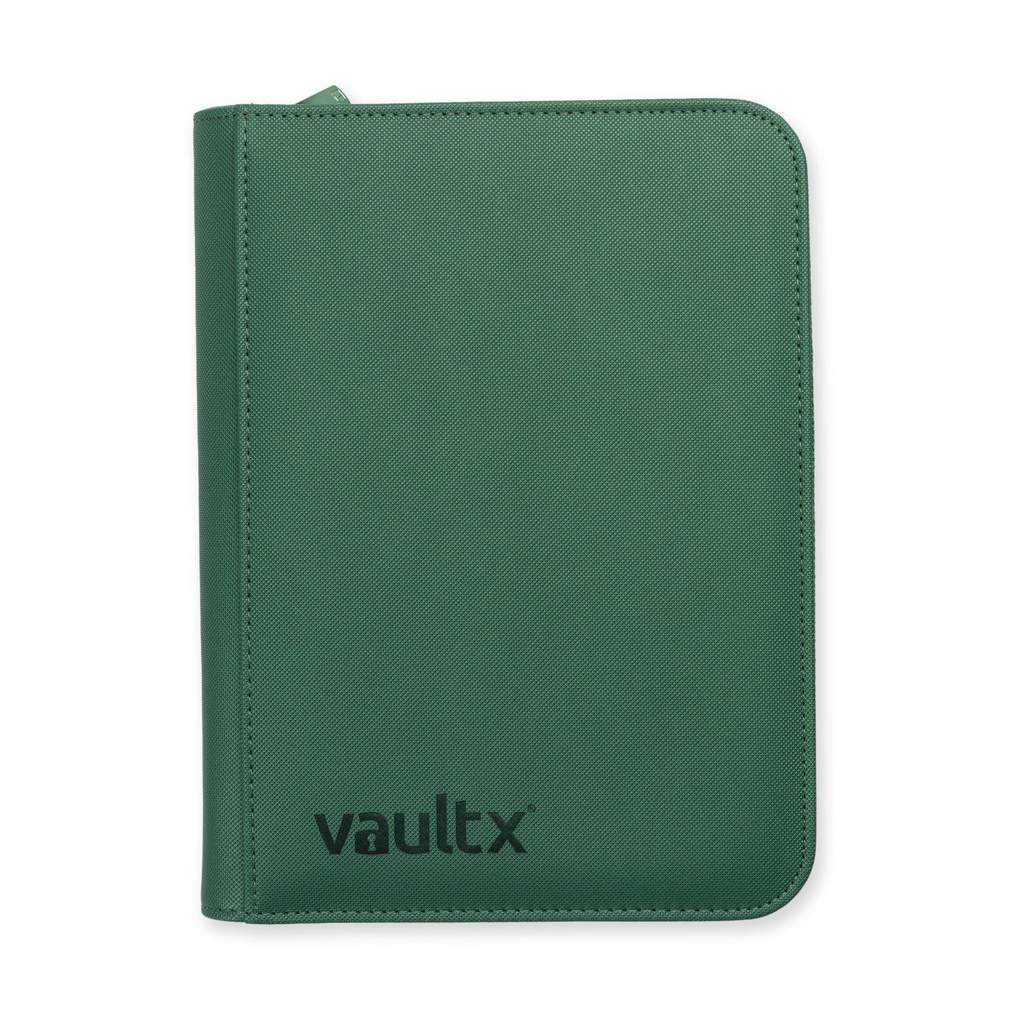 4-Pocket Exo-Tec® Zip Binder Metallic Green