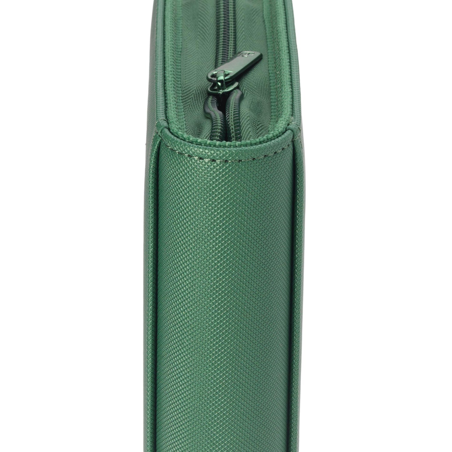 4-Pocket Exo-Tec® Zip Binder Metallic Green