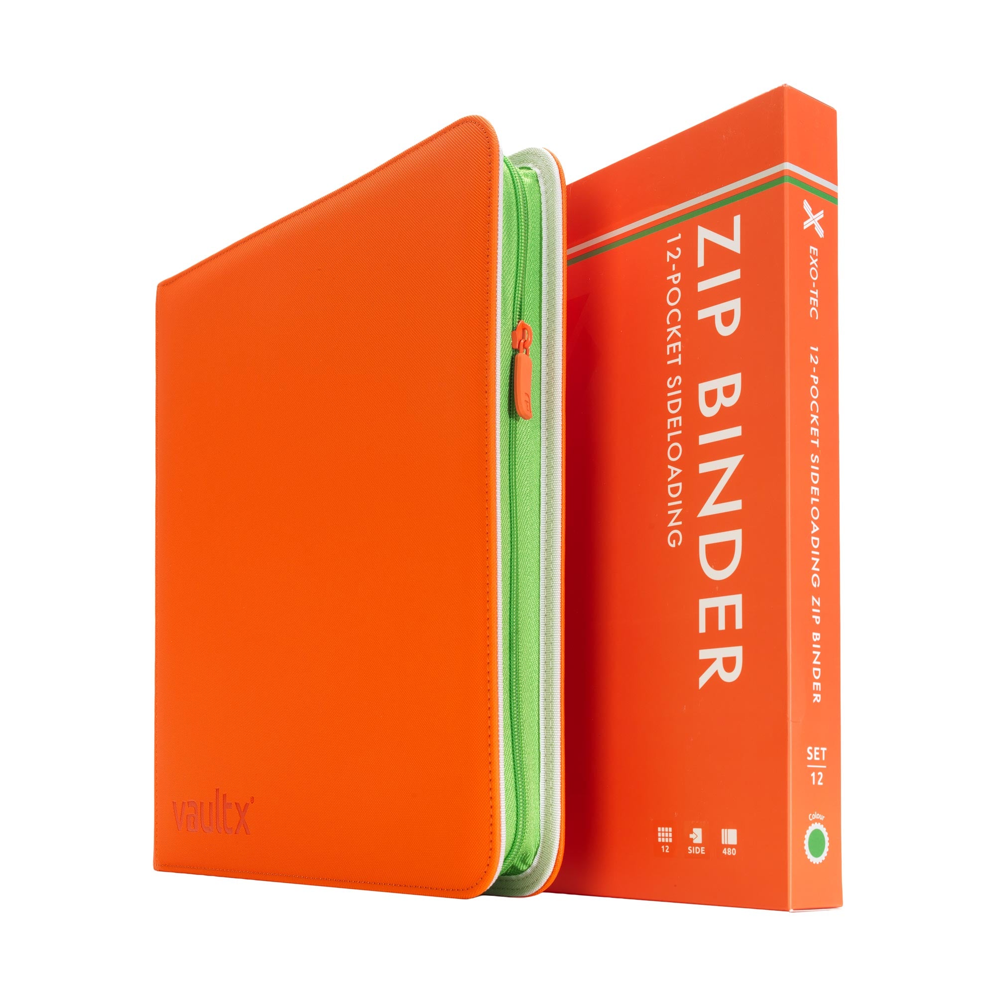 トレーニングブック 2 U-CAN 12-Pocket Exo-Tec® Zip Binder SET12 – Vault X UK