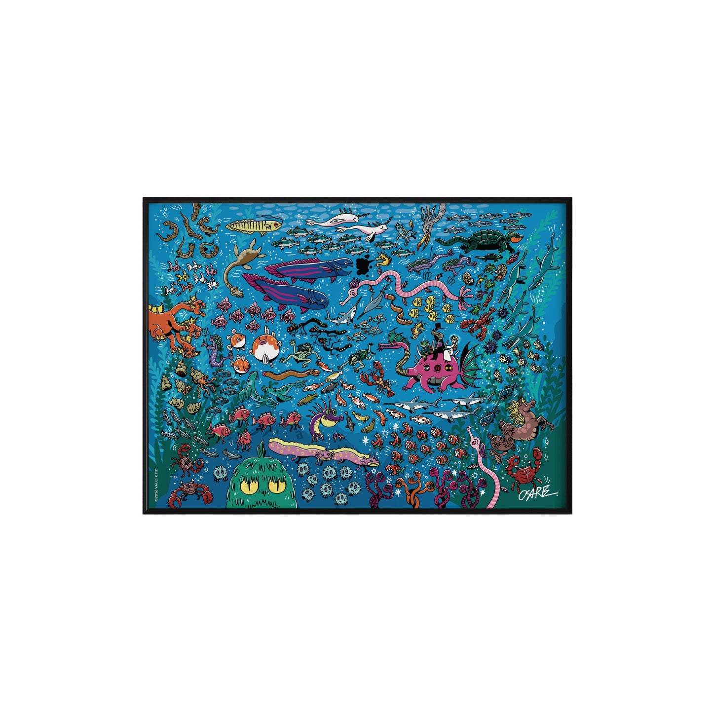 Art Print A4 Water: Osare