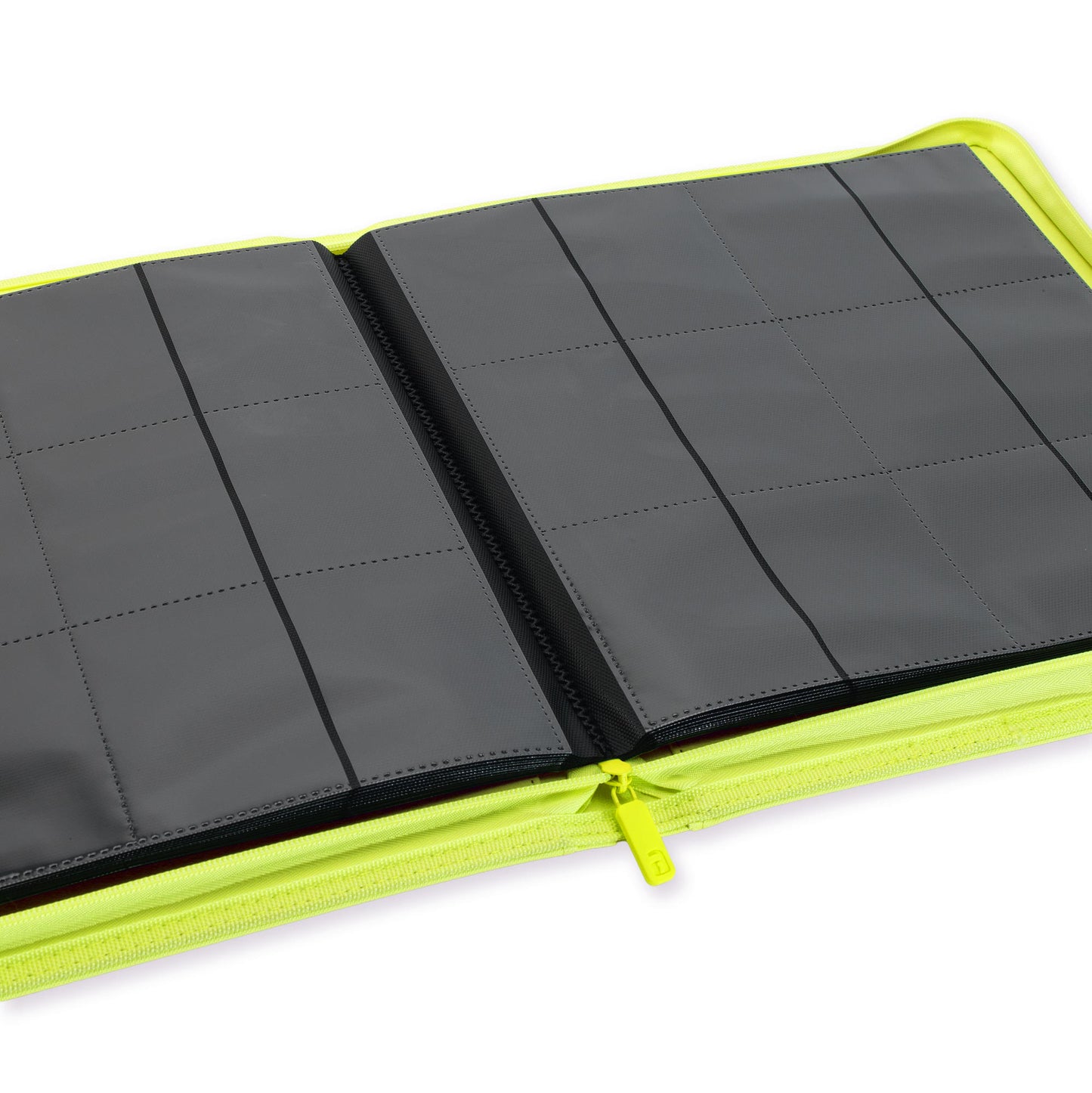12-Pocket Exo-Tec® Zip Binder Neon Yellow