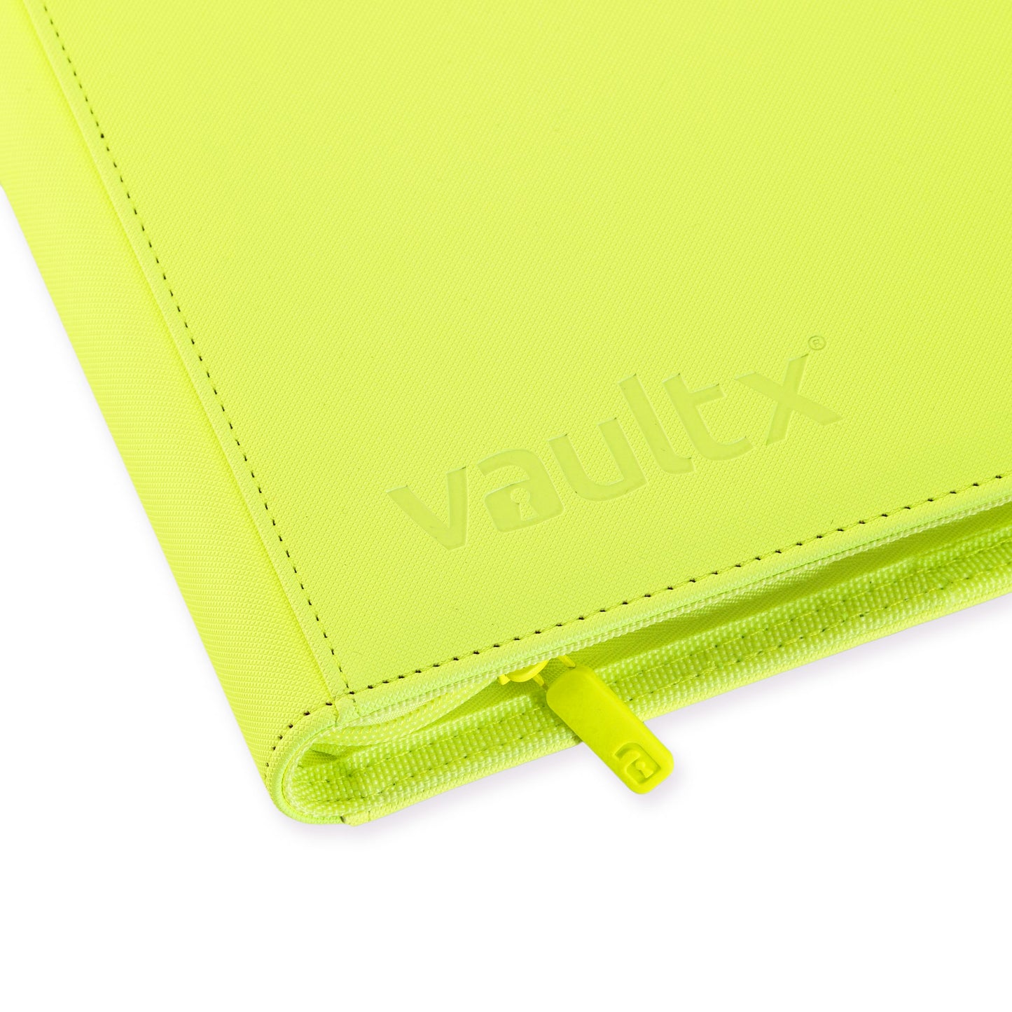 12-Pocket Exo-Tec® Zip Binder Neon Yellow