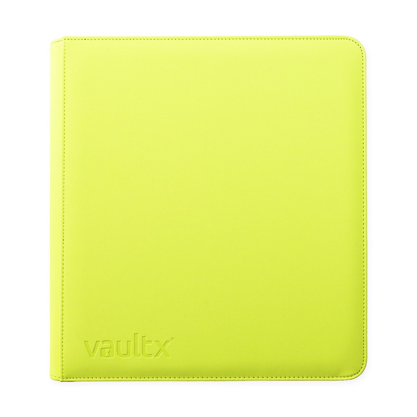 12-Pocket Exo-Tec® Zip Binder Neon Yellow