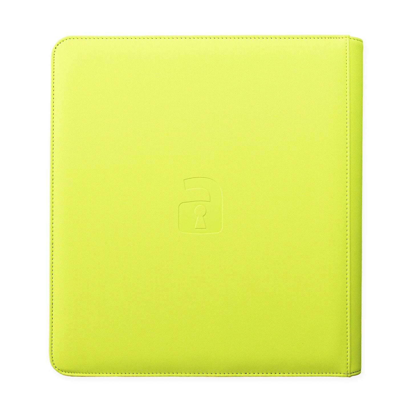 12-Pocket Exo-Tec® Zip Binder Neon Yellow