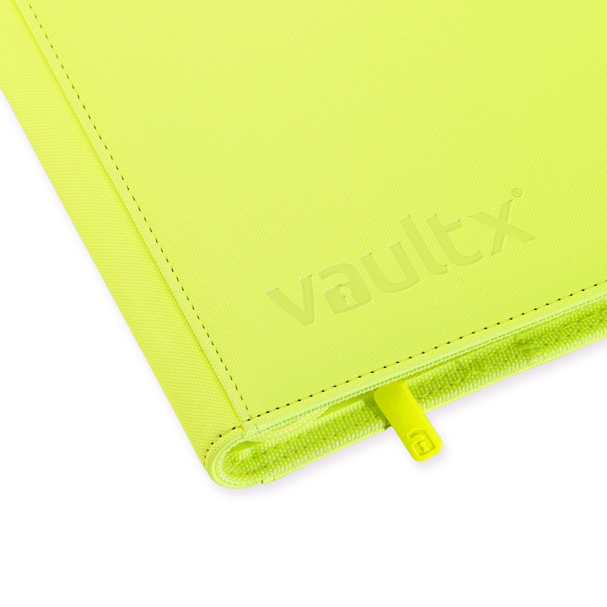 9-Pocket Exo-Tec® Zip Binder Neon Yellow – Vault X UK