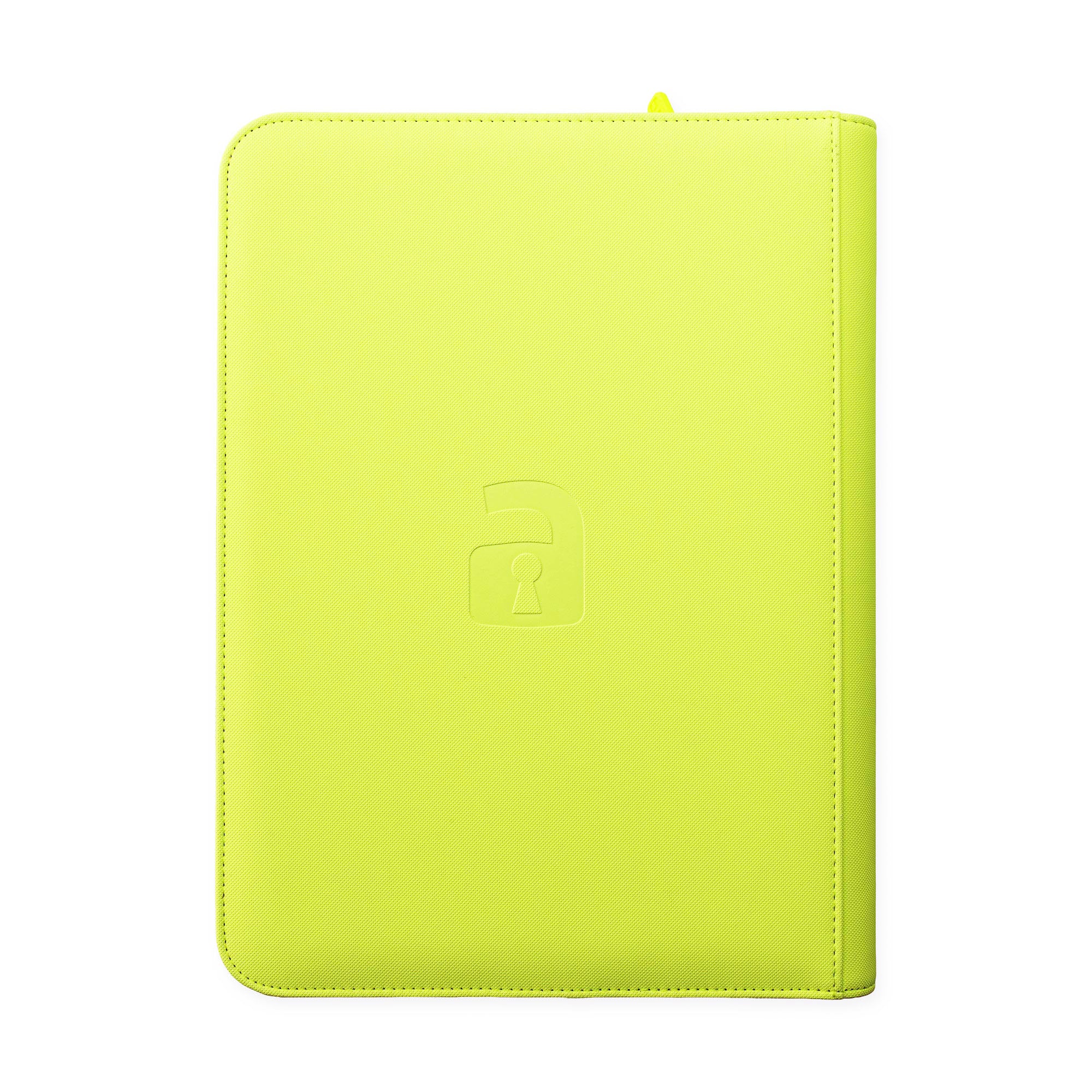 9-Pocket Exo-Tec® Zip Binder Neon Yellow – Vault X UK