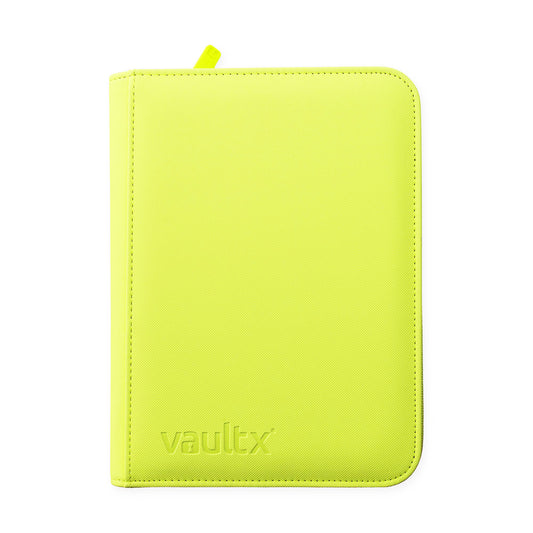4-Pocket Exo-Tec® Zip Binder Neon Yellow