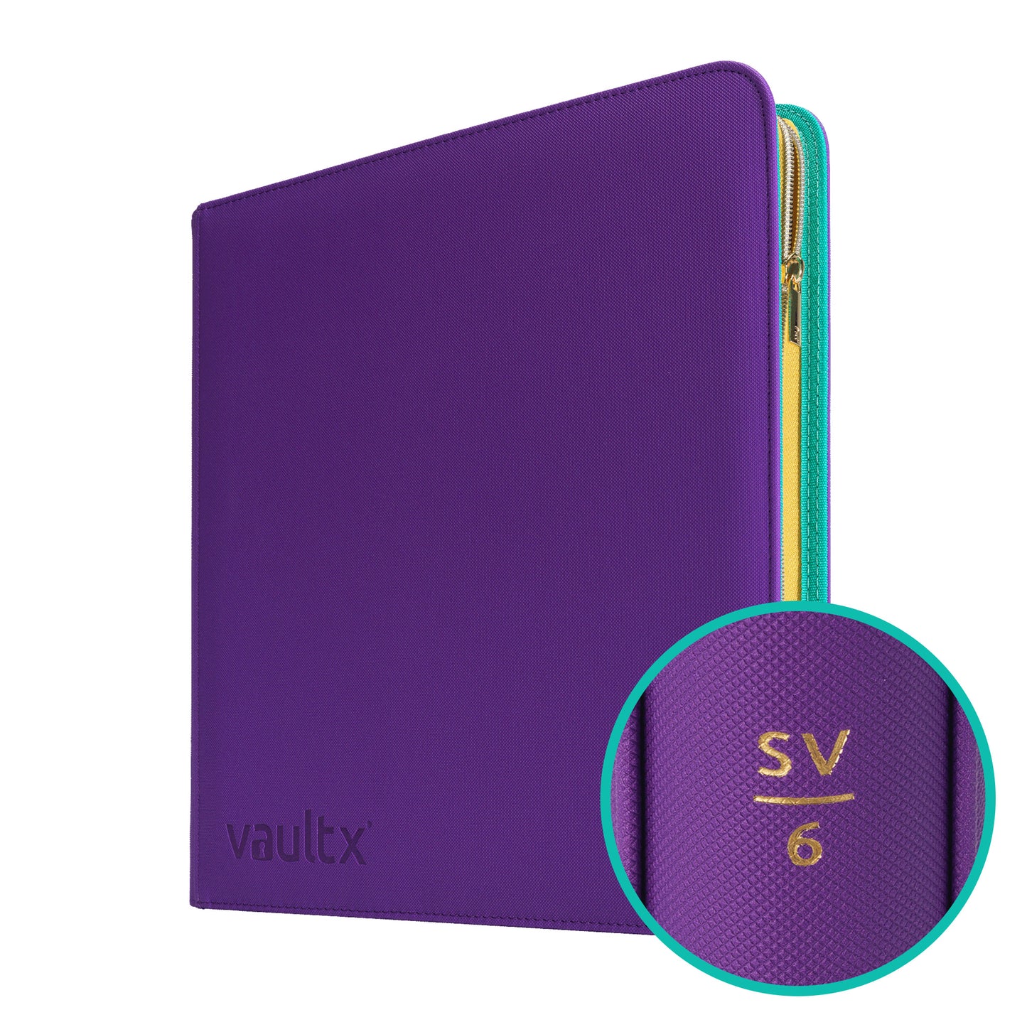 12-Pocket Exo-Tec® Zip Binder SV6