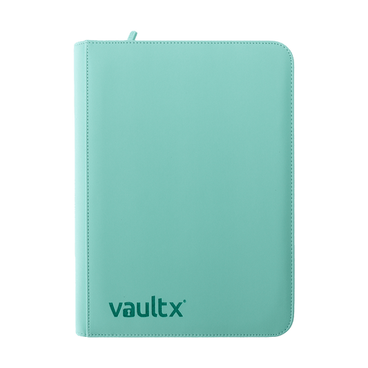 9-Pocket Exo-Tec® Zip Binder Mint Green