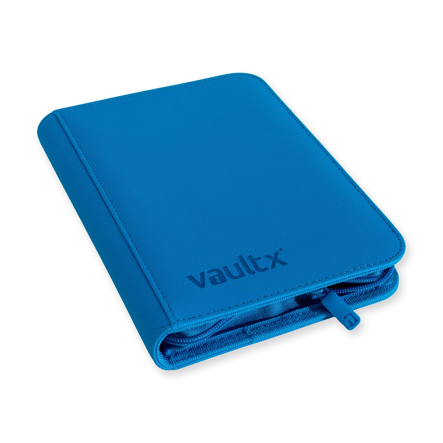 4-Pocket Exo-Tec® Zip Binder Neon Blue