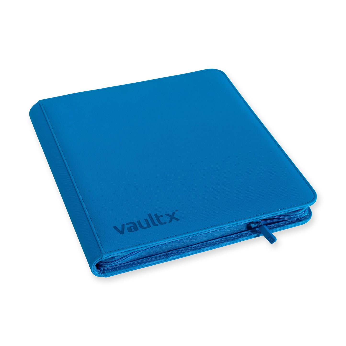 12-Pocket Exo-Tec® Zip Binder Neon Blue