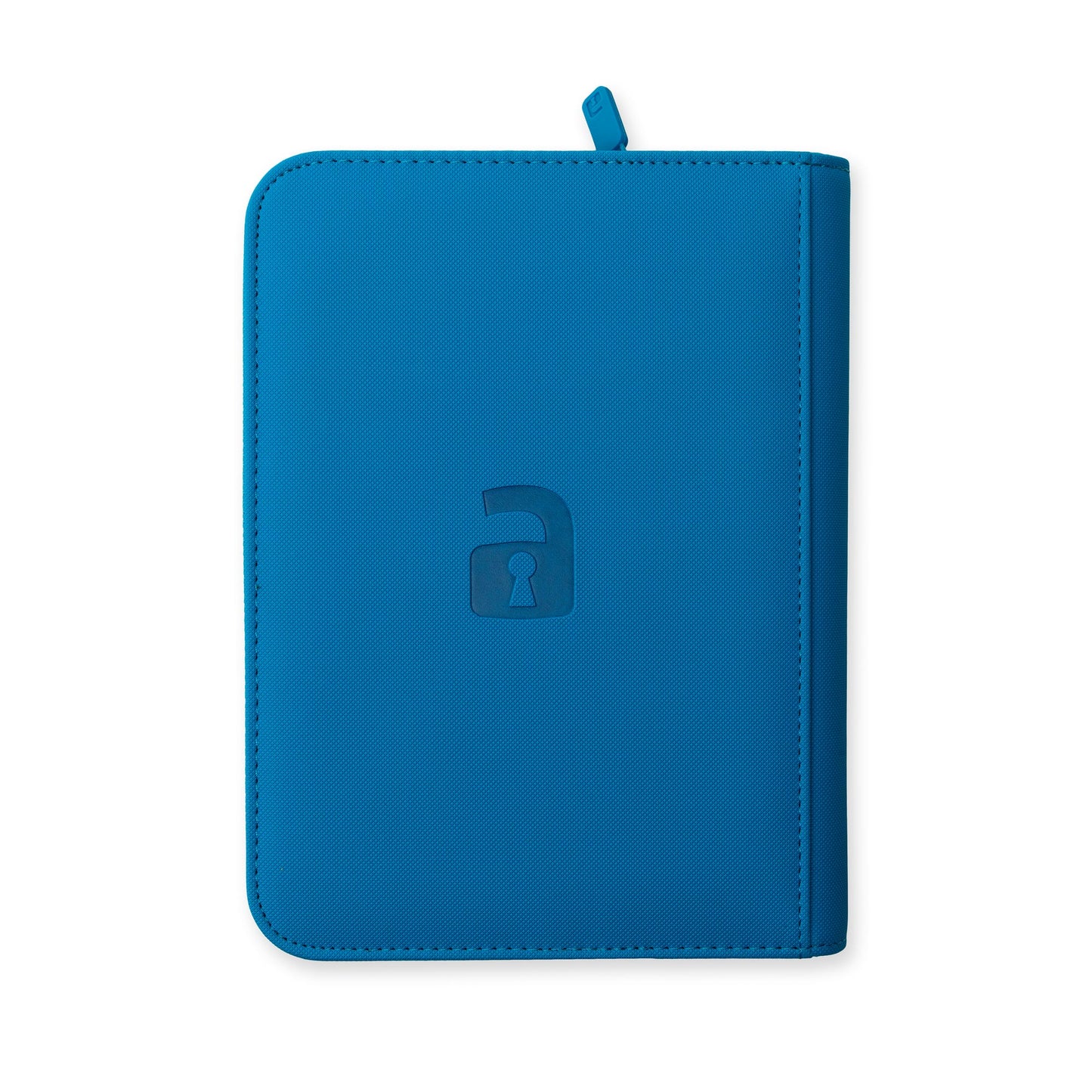 4-Pocket Exo-Tec® Zip Binder Neon Blue