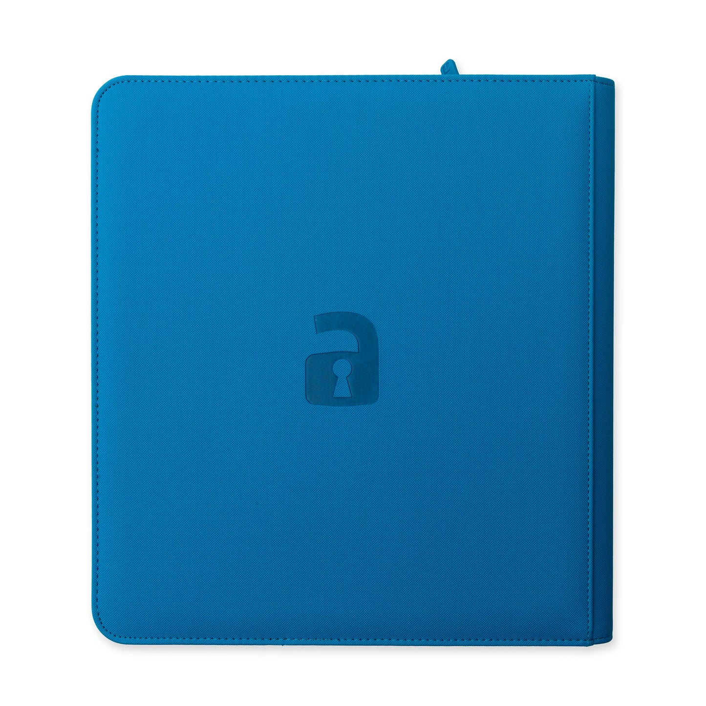 12-Pocket Exo-Tec® Zip Binder Neon Blue