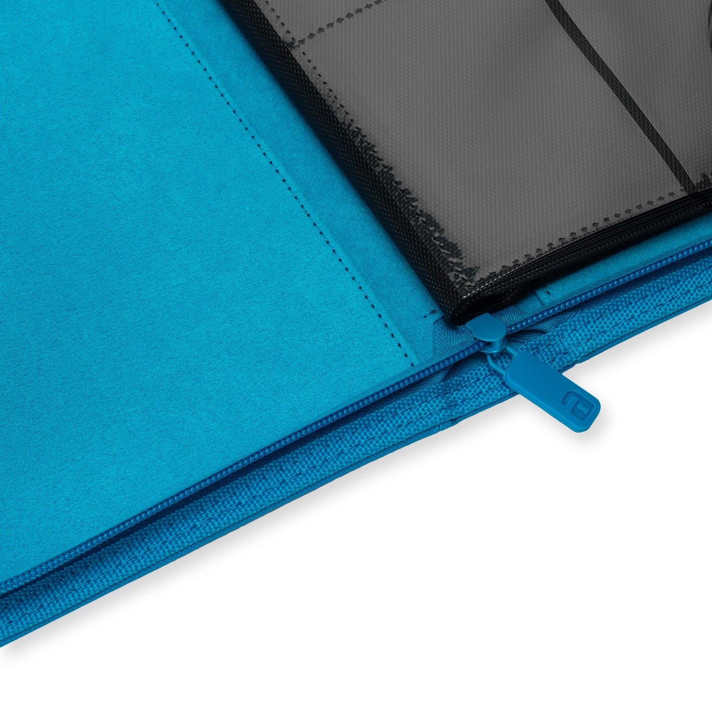 4-Pocket Exo-Tec® Zip Binder Neon Blue