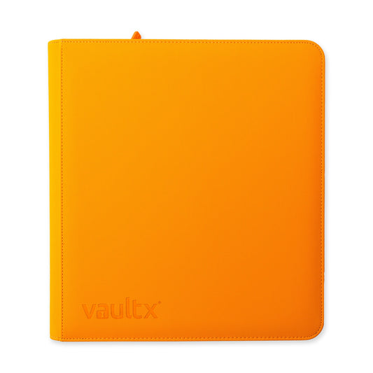 12-Pocket Exo-Tec® Zip Binder Neon Orange