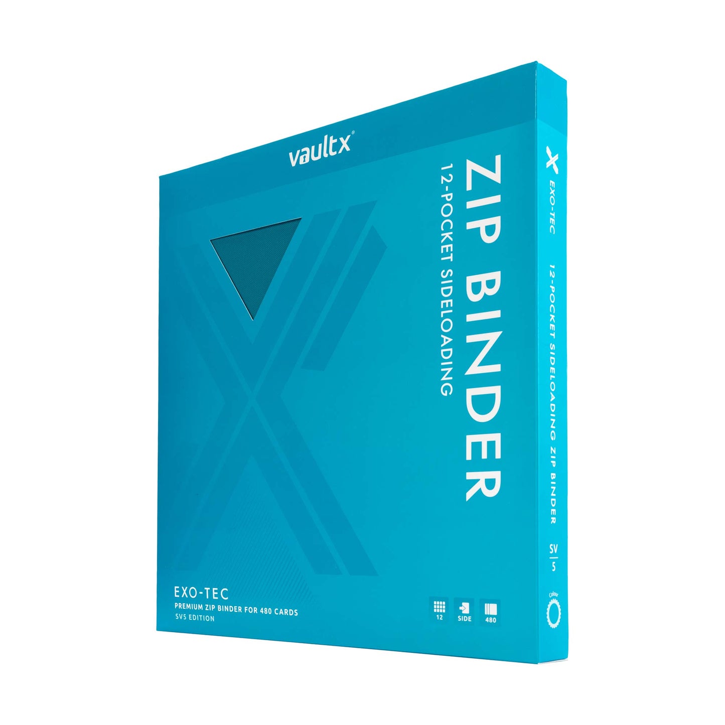 12-Pocket Exo-Tec® Zip Binder SV5