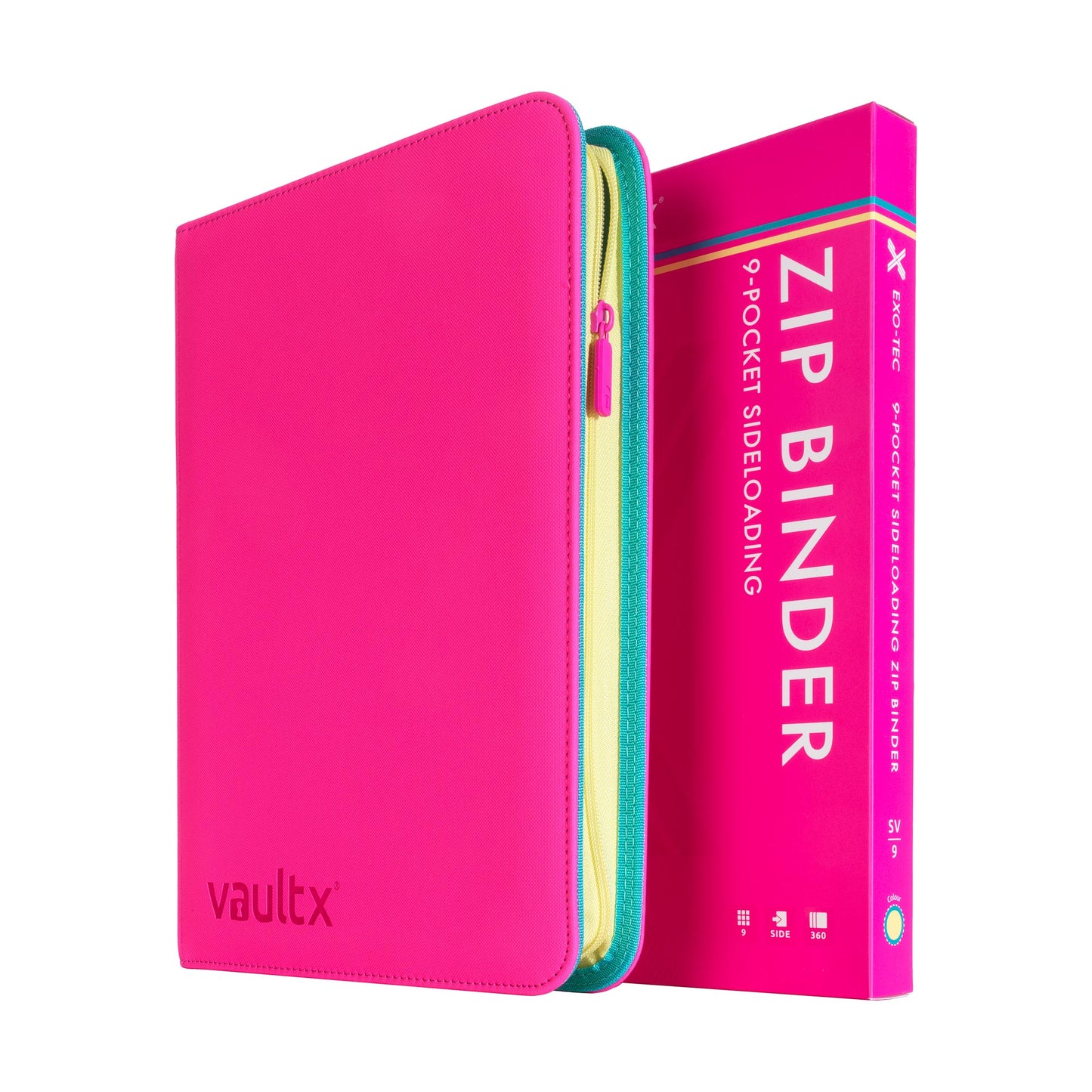 9-Pocket Exo-Tec® Zip Binder SV9