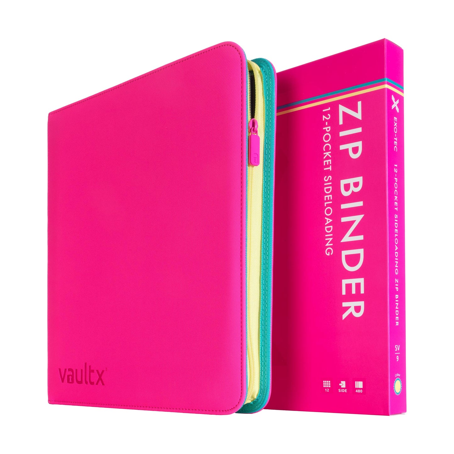 12-Pocket Exo-Tec® Zip Binder SV9