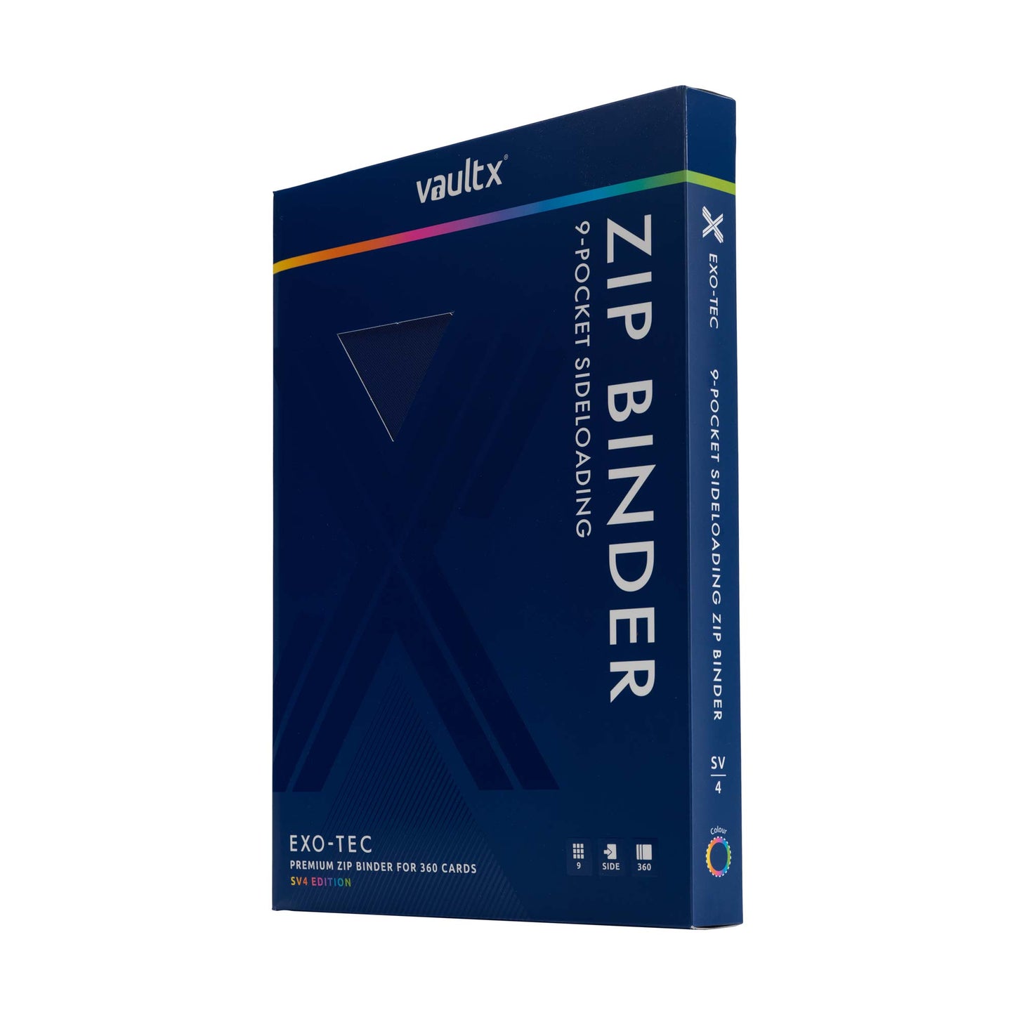 9-Pocket Exo-Tec® Zip Binder SV4