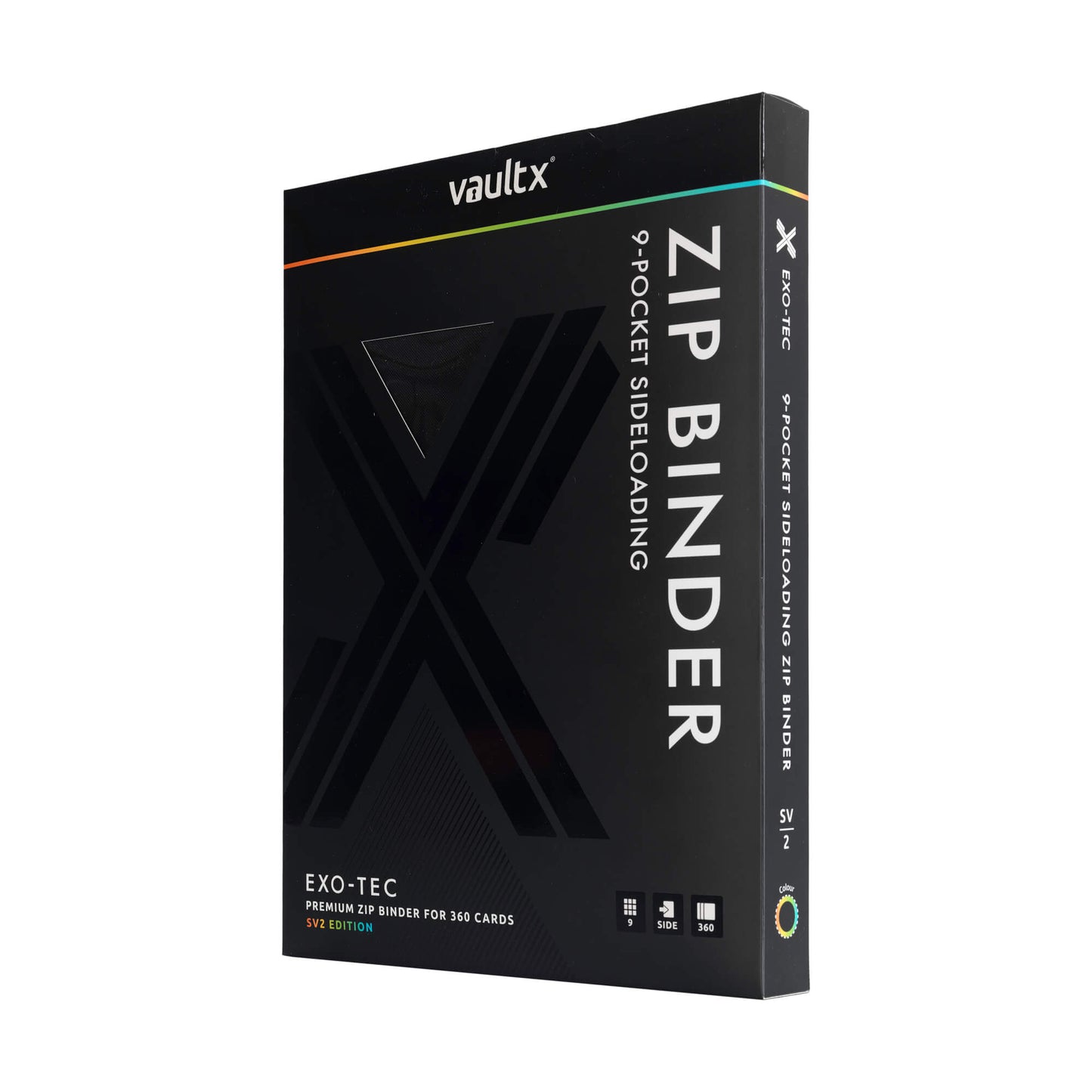 9-Pocket Exo-Tec® Zip Binder SV2