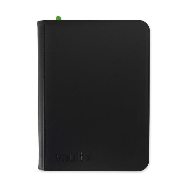 Black Vault X zip binder