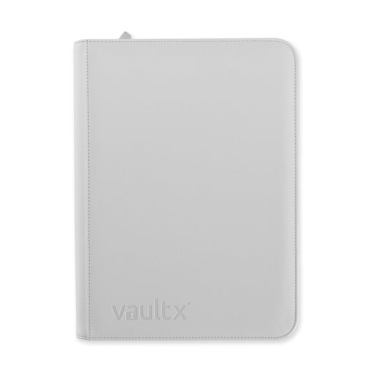 9-Pocket Exo-Tec® Zip Binder White Edition