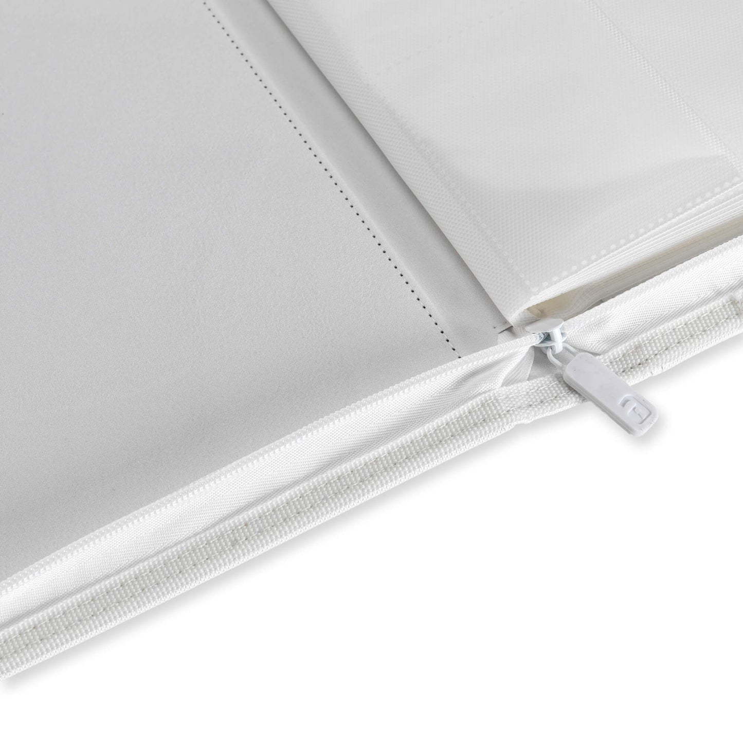 9-Pocket Exo-Tec® Zip Binder White Edition