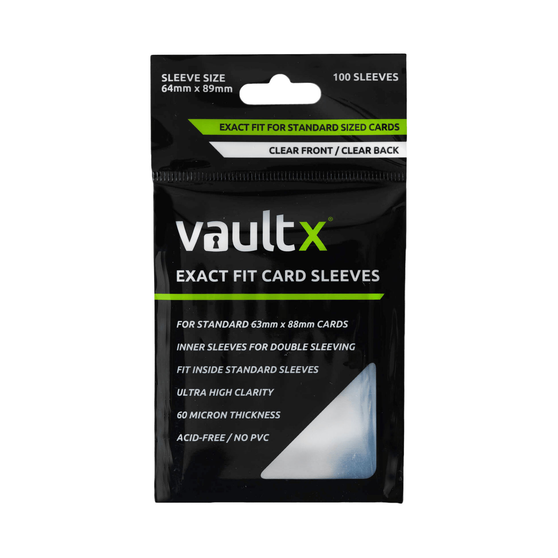 Exact Fit Card Sleeves – Vault X UK