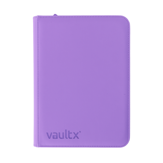 9-Pocket Exo-Tec® Zip Binder Just Purple