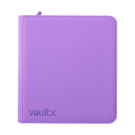 12-Pocket Exo-Tec® Zip Binder Just Purple