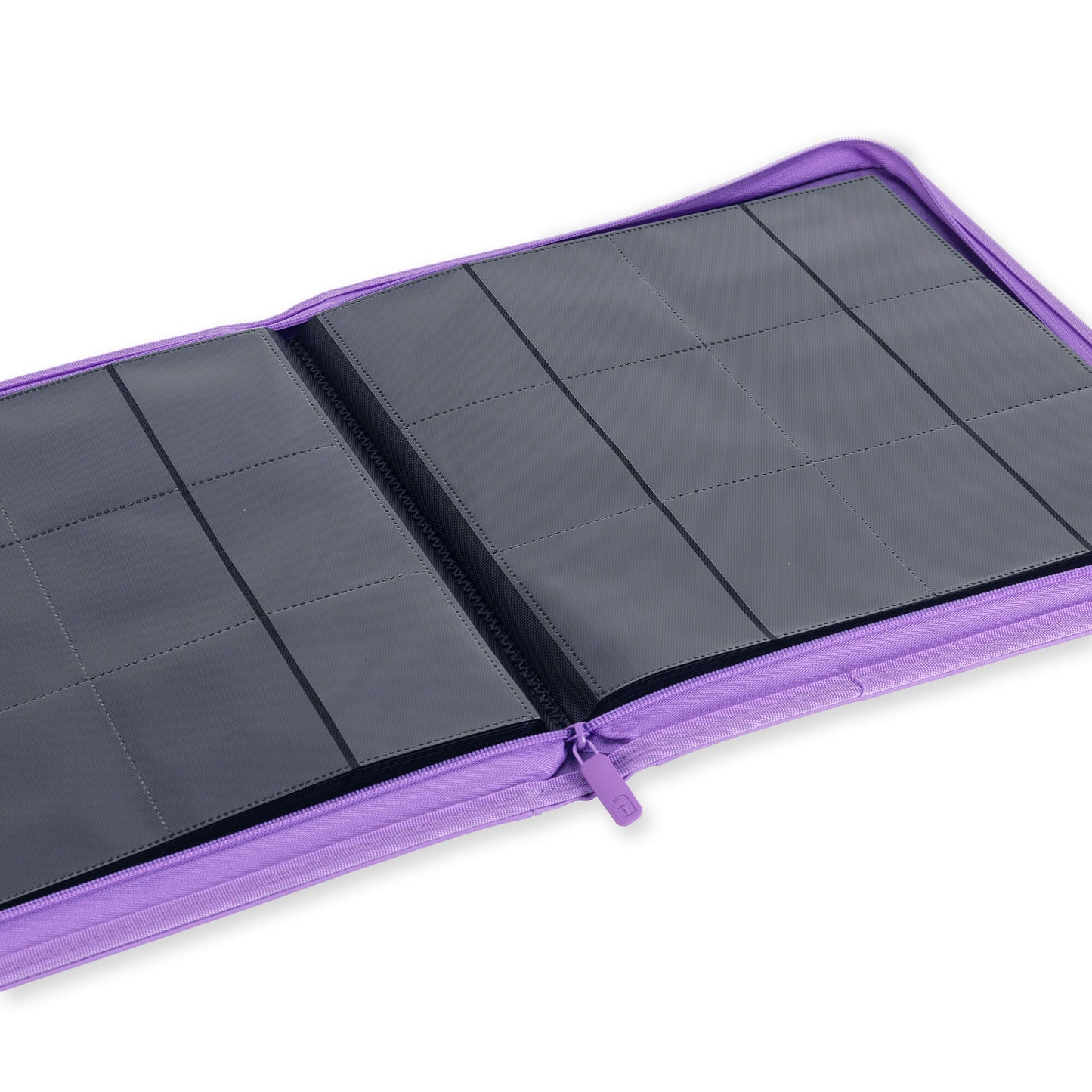 12-Pocket Exo-Tec® Zip Binder Just Purple