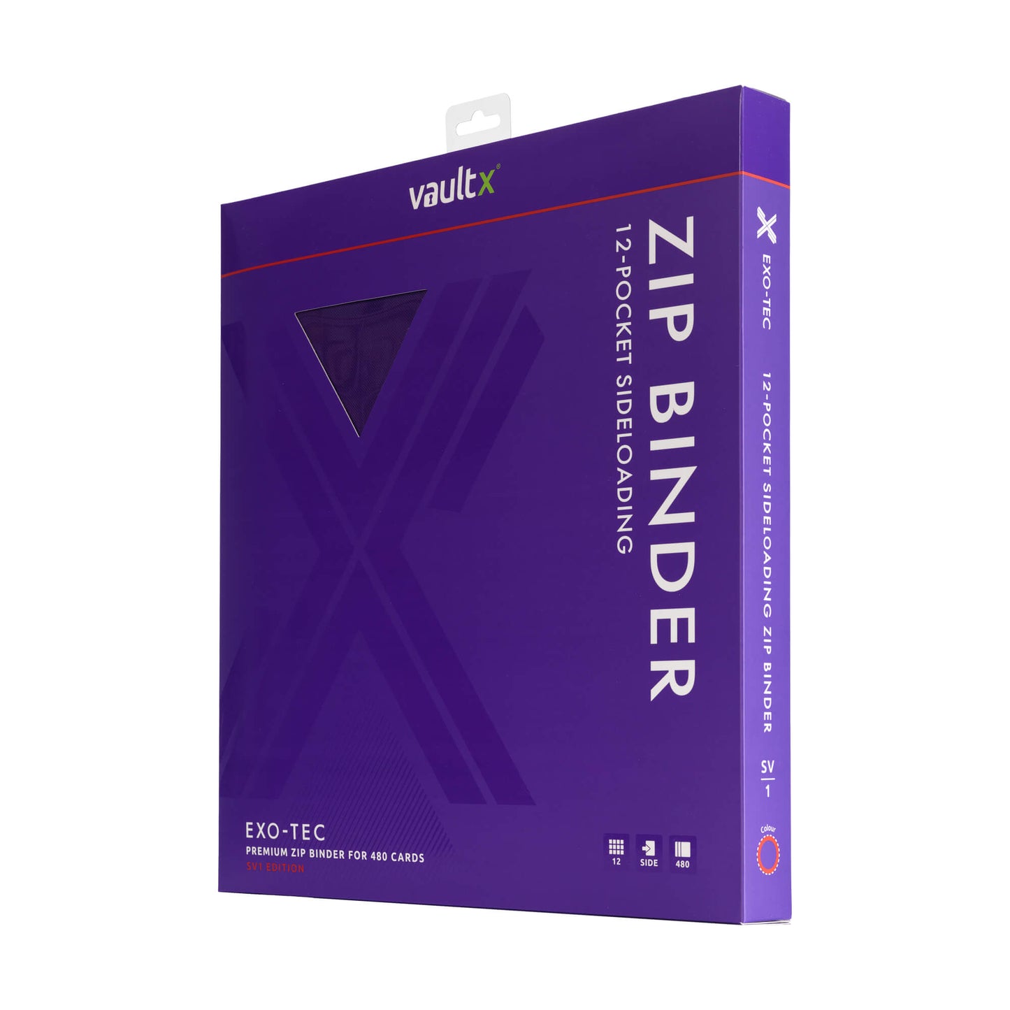 12-Pocket Exo-Tec® Zip Binder SV1